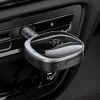 Адаптер AUX Hoco E80 Bluetooth Jack 3.5 mm з дисплеєм Black (6942007618908)