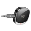 Адаптер AUX Hoco E80 Bluetooth Jack 3.5 mm з дисплеєм Black (6942007618908)
