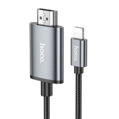 Кабель Hoco UA27 Lightning до HDMI 1080p 2 м Grey (6942007619011)