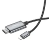 Кабель Hoco UA27 Lightning к HDMI 1080p 2 м Grey (6942007619011)