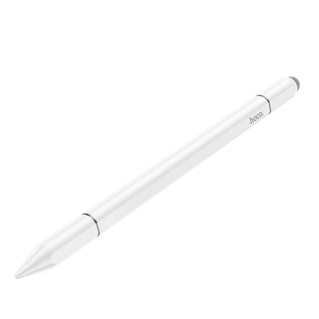 Стилус пасивний Hoco GM111 3в1 White (6942007619394)