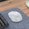 Мышка беспроводная Hoco GM28 2.4G 1600 dpi White Grey (6942007619691)