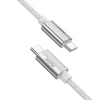 Кабель USB-C to USB-C Hoco U134 QC3.0 PD 5A 240W 1.8m Grey (6942007620086)