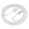 Кабель USB-C to USB-C Hoco U134 QC3.0 PD 5A 240W 1.8m Grey (6942007620086)