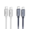 Кабель USB-C to USB-C Hoco U134 QC3.0 PD 5A 240W 1.8m Grey (6942007620086)