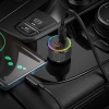 Автомобильное зарядное устройство Hoco NZ14B 2 x USB C QC PD 50W Black (5903396461590)