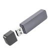 Картрідер Hoco USB A 2.0 SD/TF HB45 Grey (6942007620499)