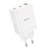 Мережевий зарядний пристрій Hoco N33 2x USB C + USB A QC3.0 PD 3A 35W White (6942007621076)