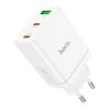 Мережевий зарядний пристрій Hoco N33 2x USB C + USB A QC3.0 PD 3A 35W White (6942007621076)