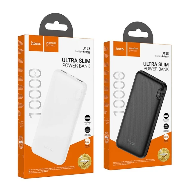 Powerbank Hoco 10000 mAh 2A J128 Black (6942007621151)