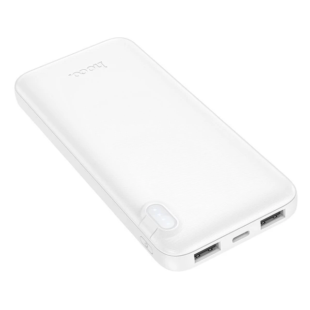 Powerbank Hoco J128 10000 mAh 2A White (6942007621168)