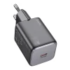 Мережевий зарядний пристрій Hoco N40 USB C QC PD 20W Black (6942007622011)