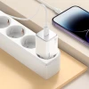 Мережевий зарядний пристрій Hoco N40 USB C QC PD 20W + кабель USB C to Lightning White (6942007622042)