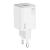 Мережевий зарядний пристрій Hoco N41 USB A + USB C QC3.0 PD 3A 20W White (6942007622080)