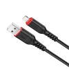 Кабель Hoco X59 USB-A to Lightning 2.4A 3м Black (6942007623056)