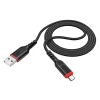 Кабель Hoco X59 USB-A to Micro USB 2.4A 3m Black (6942007623063)