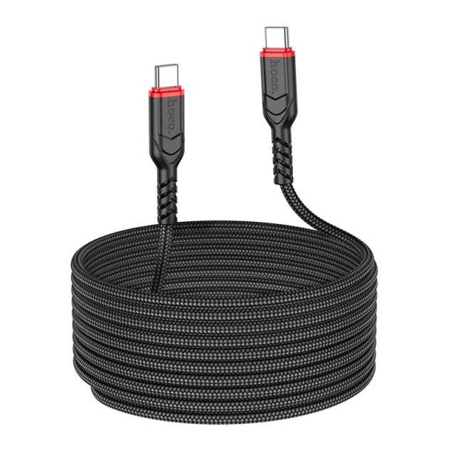 Кабель Hoco X59 USB C to USB C 3A 60W 3m Black (6942007623087)