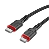 Кабель Hoco X59 USB C to USB C 3A 60W 3m Black (6942007623087)