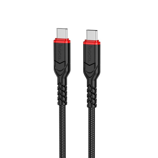 Кабель Hoco X59 USB C to USB C 3A 60W 3m Black (6942007623087)