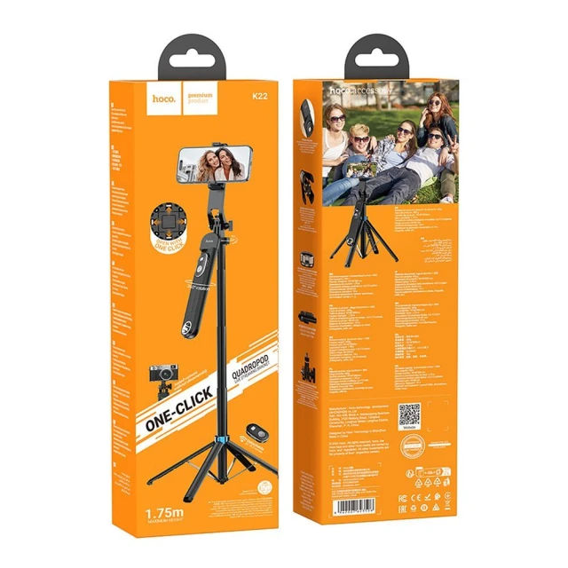 Штатив Hoco K22 Black (6942007623506)
