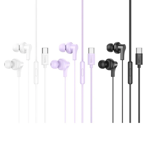 Навушники Hoco M114 USB-C White (6942007623551)