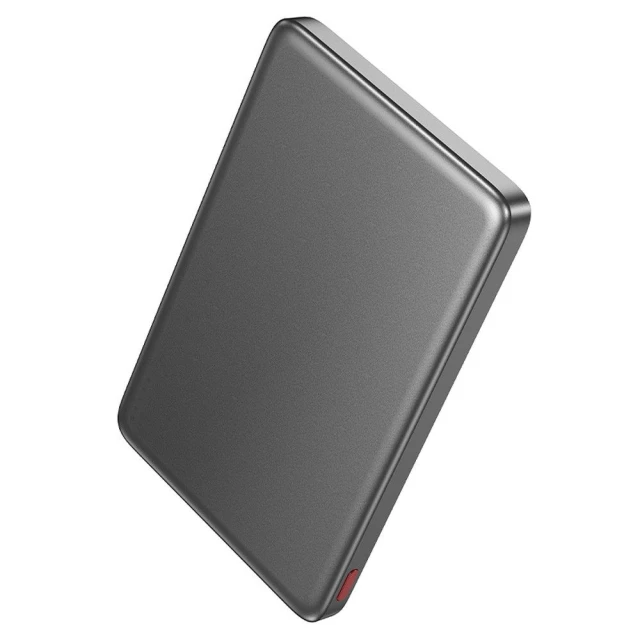 Портативний зарядний пристрій Hoco Q26 MagSafe 5000 mAh QC PD 20 Вт Gray (6942007624039)
