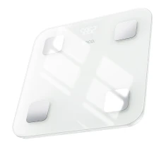 Ваги підлогові Hoco HI21 Bluetooth White (6942007624121)