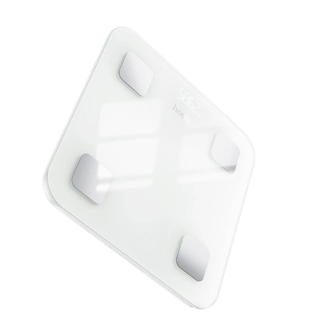 Ваги підлогові Hoco HI21 Bluetooth White (6942007624121)