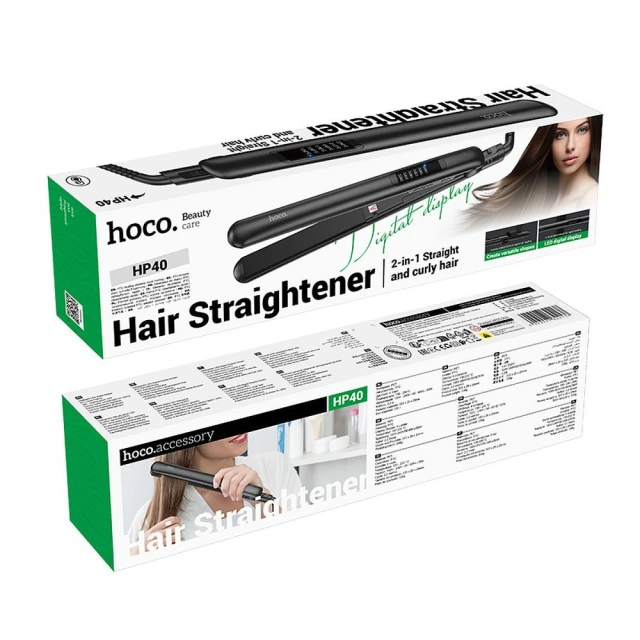 Праска для волосся Hoco HP40 Black (6942007624138)