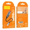 Адаптер Hoco UA30 USB A до автомобільного прикурювача 0.3 м Black (6942007625555)