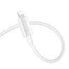 Кабель Hoco X107 USB-C to Lightning PD 27W 1м White (6942007626248)