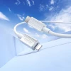 Кабель Hoco X107 USB-C to Lightning PD 27W 1м White (6942007626248)