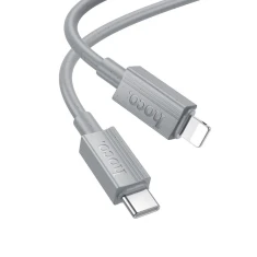 Кабель Hoco X107 USB-C to Lightning PD 27W 1м Grey (6942007626255)
