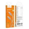 Кабель Hoco X107 USB-C to Lightning PD 27W 1м Grey (6942007626255)