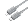 Кабель Hoco X107 USB-C to Lightning PD 27W 1м Grey (6942007626255)