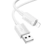 Кабель Hoco X107 USB-A to Lightning 2.4A 1m White (6942007626262)