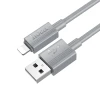 Кабель Hoco X107 USB-A to Lightning 2.4A 1м Grey (6942007626279)