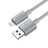 Кабель USB A до Micro USB Hoco X107 2.4A 1 м Grey (6942007626293)