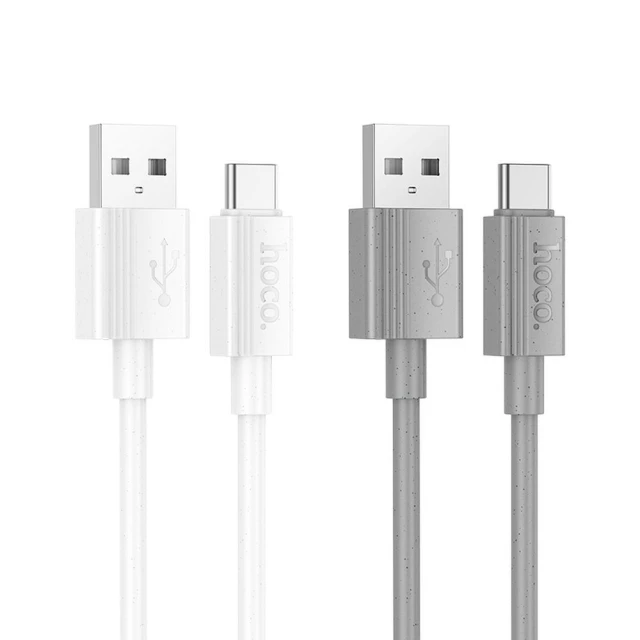 Кабель HOCO X107 USB A to USB C 3A 1 м White (6942007626309)