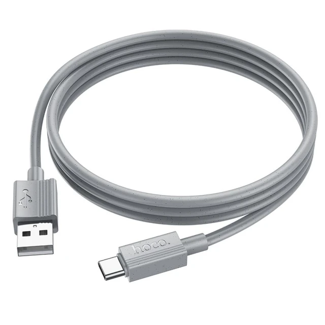 Кабель Hoco X107 USB-A to USB-C 3A 1 м Grey (6942007626316)