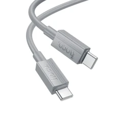 Кабель Hoco X107 USB-C to USB-C 3A 60W 1 м Grey (6942007626330)