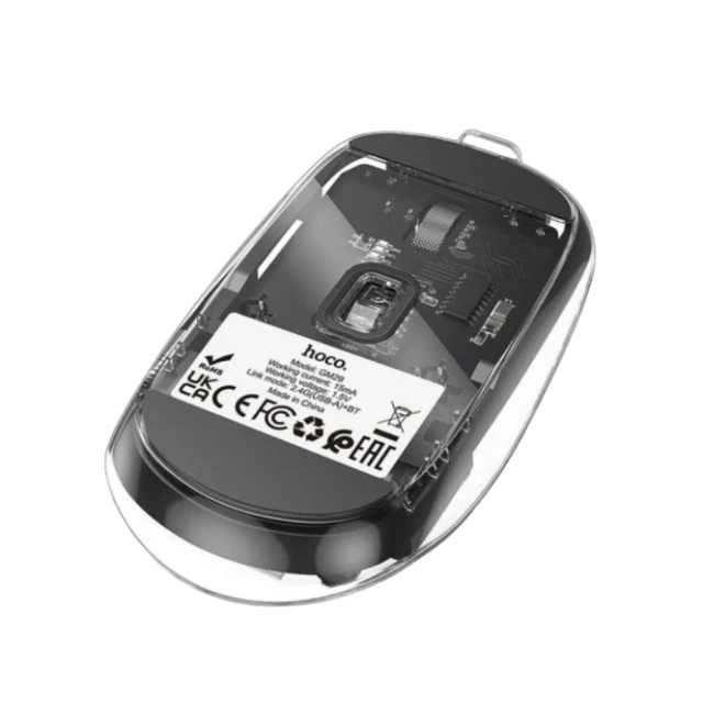 Бездротова миша Hoco GM29 2.4G 1600 dpi Black (6942007626385)