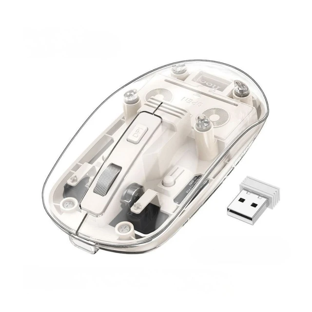 Мишка бездротова Hoco 2.4G 1600 dpi GM29 White (6942007626392)