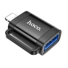 Адаптер Hoco UA31A OTG Lightning to USB A Black (5903396331152)