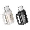 Адаптер Hoco UA31E OTG USB C к Lightning 3A Black (6942007628167)