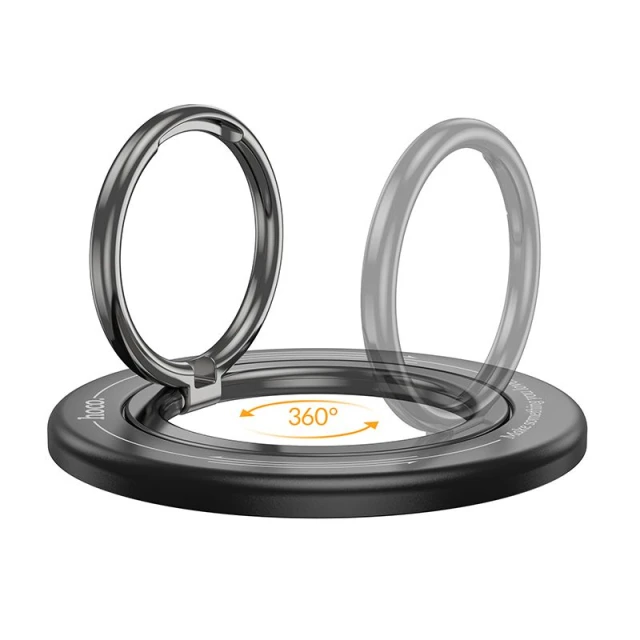 Тримач для телефону Hoco Ring GH3 Black (6942007628327)