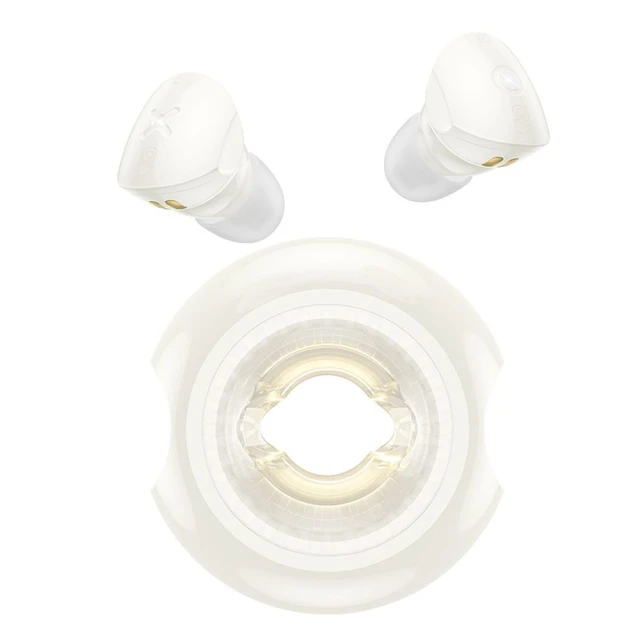 Навушники бездротові вкладиші Hoco TWS EW71 White (6942007629157)