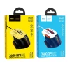Мишка дротова ігрова Hoco GM31 USB A 3600 dpi Black Yellow (6942007629201)
