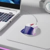 Мишка дротова ігрова Hoco GM31 USB A 3600 dpi White Blue (6942007629218)