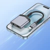 Адаптер Hoco LS39 AUX 2в1 USB C до USB C/Jack 3.5 мм 27W Grey (6942007629355)